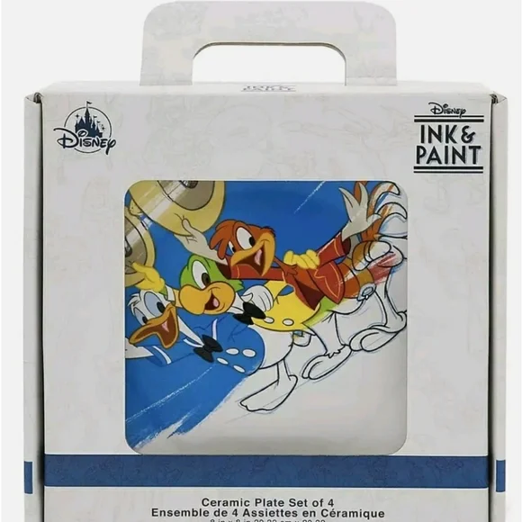 Disney Ink & Paint Ceramic plates - Picture 2 of 2